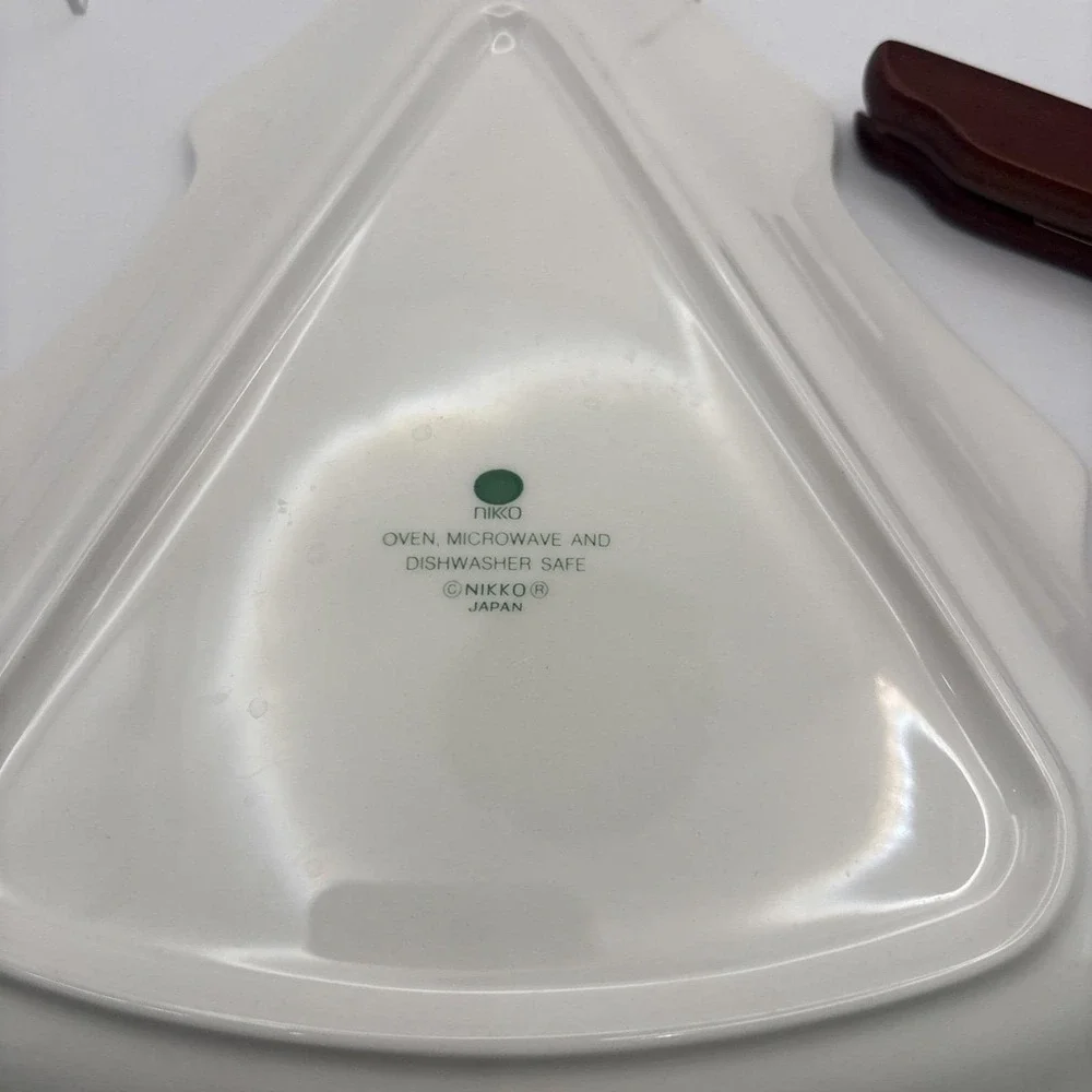 Nikko~Christmastime/Happy Holiday~Christmas Tree Candy Dish~11